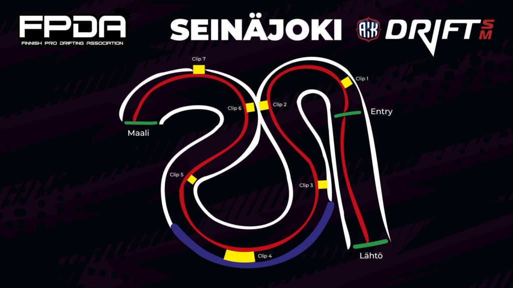 EPUA Seinäjoki ratakartta